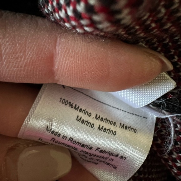 HAYLEY MENZIES Dead or Alive Fringe Knit Moon Star Sweater Sz S - Picture 6 of 6